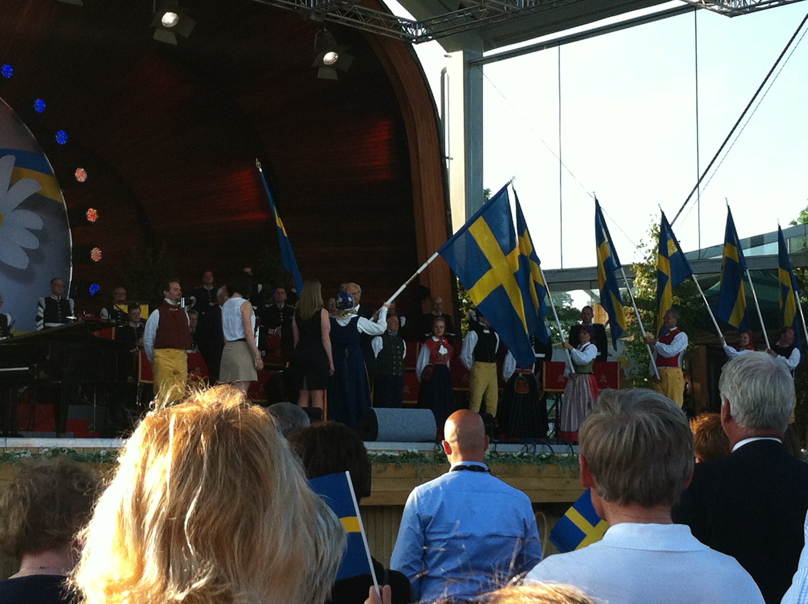 Un drapeau pour la Maison de Suède!