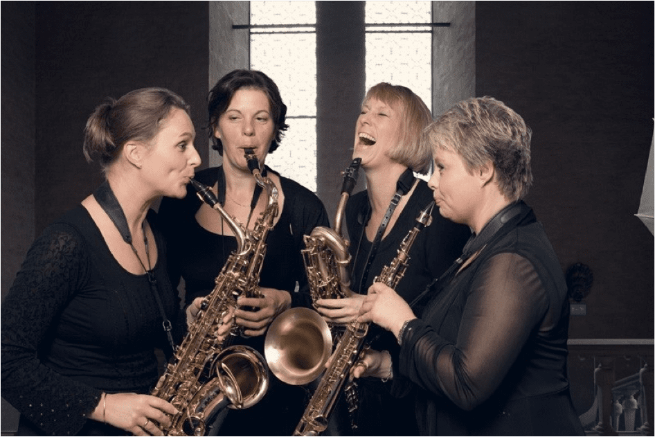 Vous aimez les saxophones? Venez écouter le quatuor suédois Rollin’ Phones !