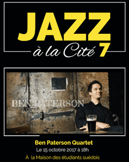 Jazz à la Cité : Ben Paterson Quartet