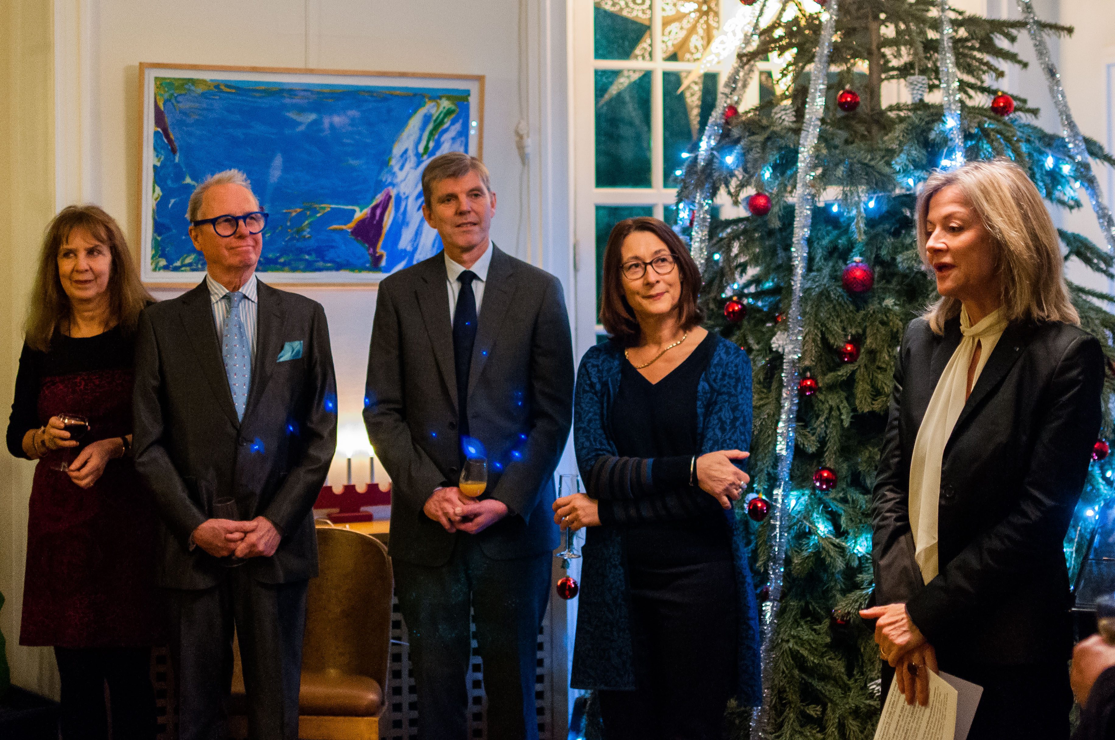 Président d’honneur de la Maison des étudiants suédois, l’écrivain M. Per Wästberg