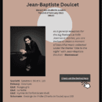 Concert de Jean-Baptiste Doulcet jeudi 2 février à 19h30